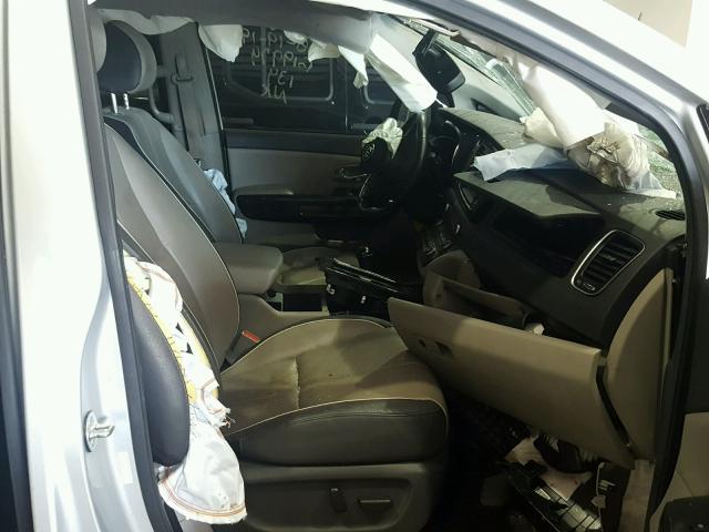 VIN KMHDH6AE2DU016878 2015 KIA SEDONA EX no.5