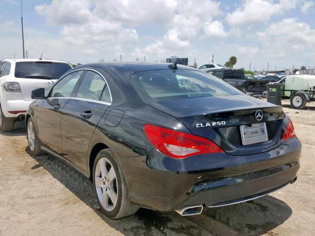 VIN 1HGCR2F0XHA035609 2016 MERCEDES-BENZ CLA 250 no.3