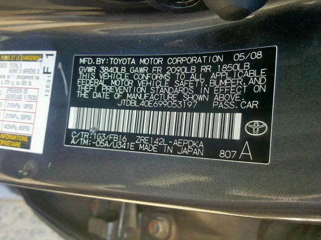 VIN 3MYDLBYV4JY306597 2018 Toyota Yaris, Ia no.10