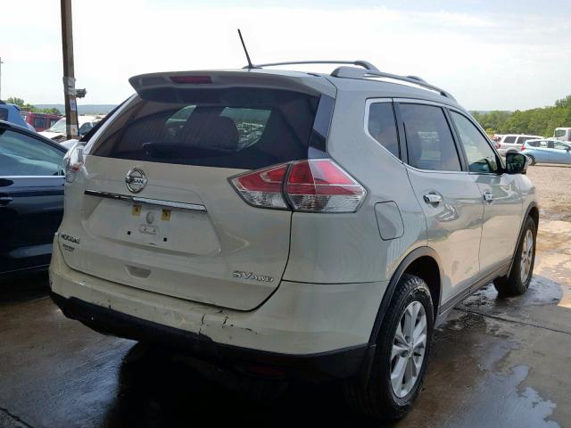 VIN 5NMMCET16RH001242 2016 NISSAN ROGUE S no.4