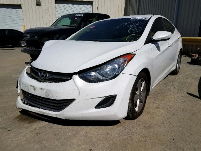 VIN 5XYK53DF0RG222071 2013 HYUNDAI ELANTRA GL no.2