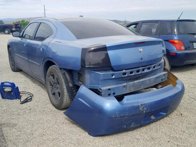 VIN KM8J3CA47JU615794 2007 DODGE CHARGER SE no.3