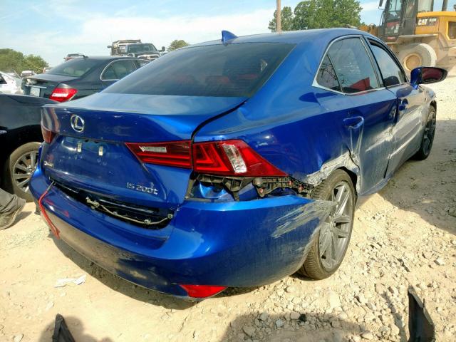 VIN KNDPBCAC6F7684510 2016 LEXUS IS 200T no.4