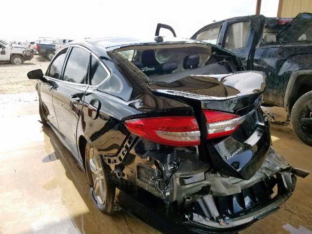 VIN 1FM5K8GT5FGB40295 2018 FORD FUSION SE no.3