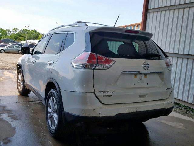 VIN 5NMMCET16RH001242 2016 NISSAN ROGUE S no.3