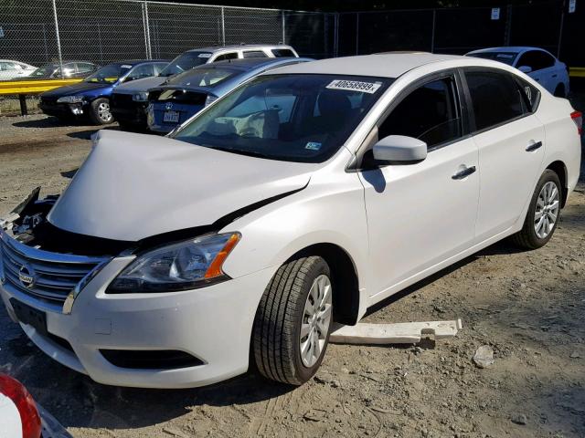 VIN 2C3CDXBG6DH710952 2014 NISSAN SENTRA S no.2