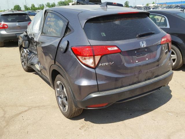 VIN KNDNC5H3XR6391192 2018 HONDA HR-V EX no.3