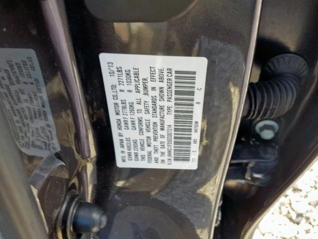 VIN SHHFK7H94KU200107 2014 ACURA RLX TECH no.10