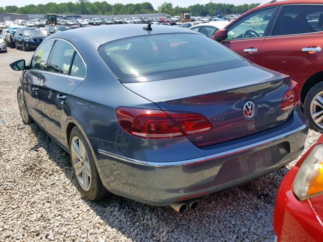 VIN 1FM5K8FH2GGA00106 2013 VOLKSWAGEN CC SPORT no.3