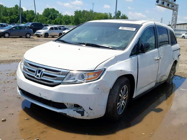 VIN JTJDARBZ9M2196218 2012 HONDA ODYSSEY EX no.2