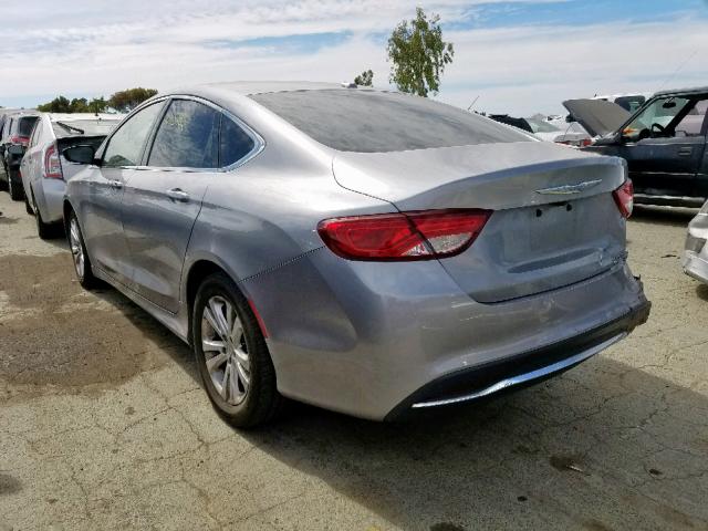 VIN JTHBK1GG2D2042853 2015 CHRYSLER 200 LIMITE no.3