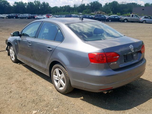 VIN 3N1CN8FV9ML892423 2011 VOLKSWAGEN JETTA TDI no.3