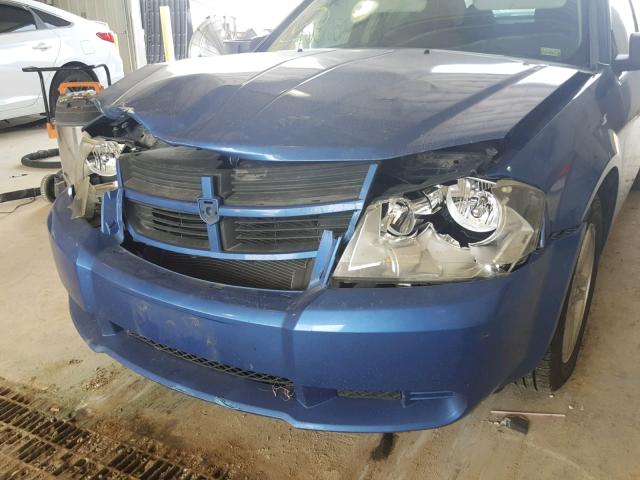 VIN ML32A3HJ6LH004325 2008 DODGE AVENGER SE no.9