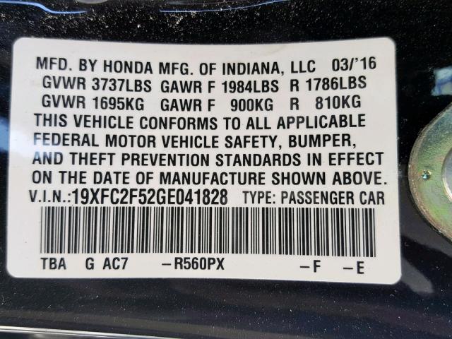 VIN 1G1RD6E44FU105578 2015 Chevrolet Volt no.10