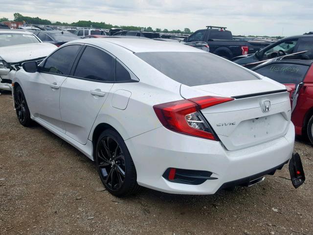 VIN 2T2BK1BAXFC341415 2019 HONDA CIVIC SPOR no.3