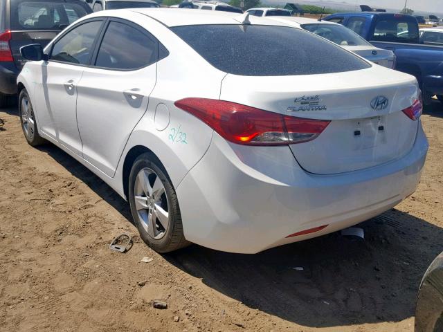 VIN WAUVGAFR5EA032339 2013 HYUNDAI ELANTRA GL no.3