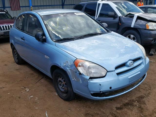 VIN ZACNJDE11NPN47658 2008 HYUNDAI ACCENT GS no.1