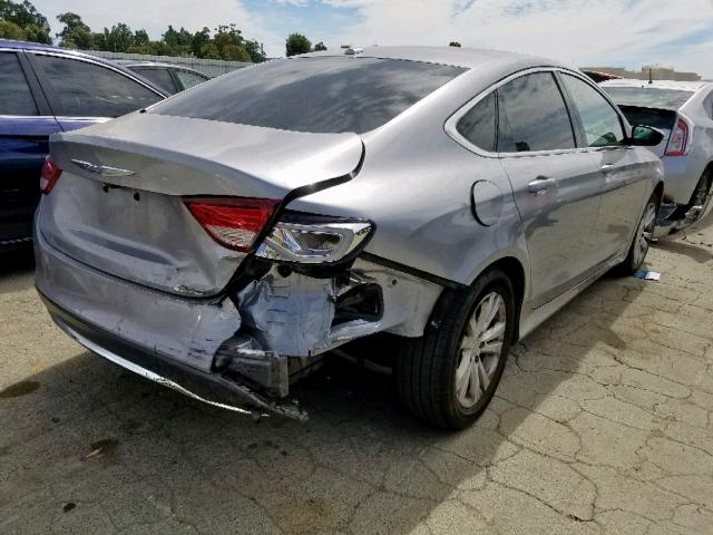 VIN JTHBK1GG2D2042853 2015 CHRYSLER 200 LIMITE no.4