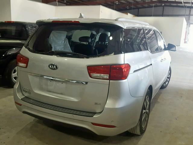 VIN KMHDH6AE2DU016878 2015 KIA SEDONA EX no.4