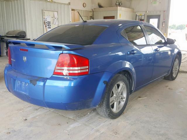 VIN ML32A3HJ6LH004325 2008 DODGE AVENGER SE no.4