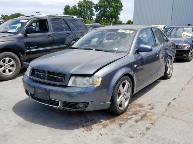 audi a4 2004 vin waulc68e04a056962