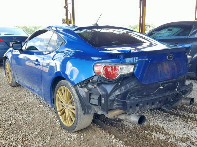 VIN 1C4PJMCS9EW138107 2013 SUBARU BRZ 2.0 LI no.3