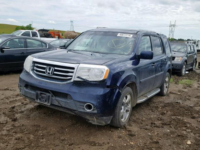 VIN 1HGCV1F36LA043666 2013 HONDA PILOT EX no.2