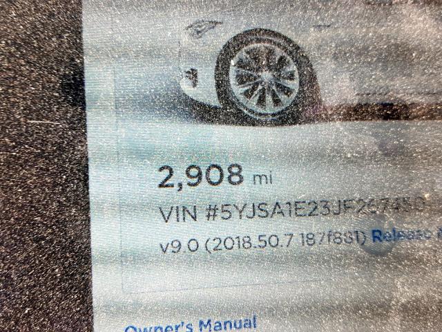 VIN SALZJ2FX2LH067962 2018 TESLA MODEL S no.8