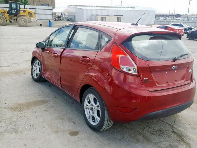 VIN WBA7E2C54GG546690 2015 FORD FIESTA SE no.3