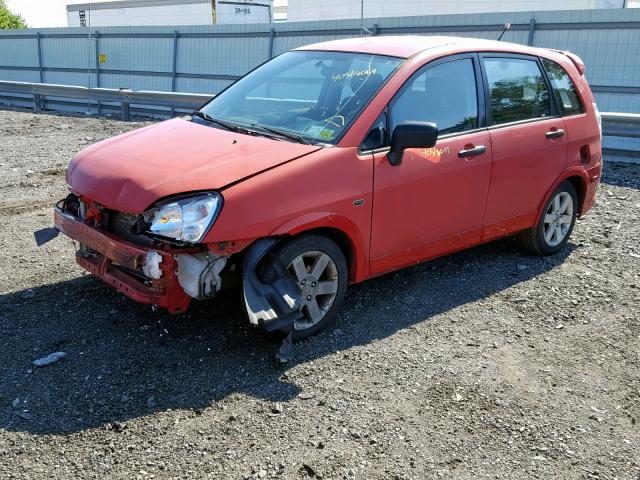 suzuki aerio 2006 vin js2rd62h865350222