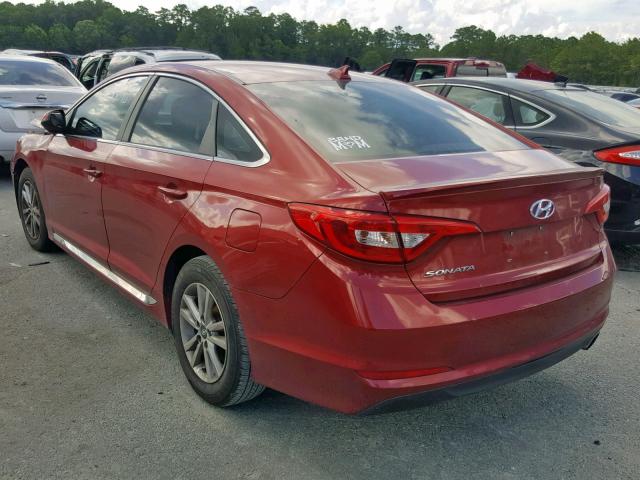 VIN SHHFK7H40LU414582 2015 HYUNDAI SONATA SE no.3