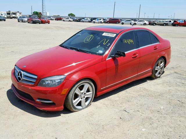 VIN KNDJP3A55F7150844 2011 MERCEDES-BENZ C 300 4MAT no.2