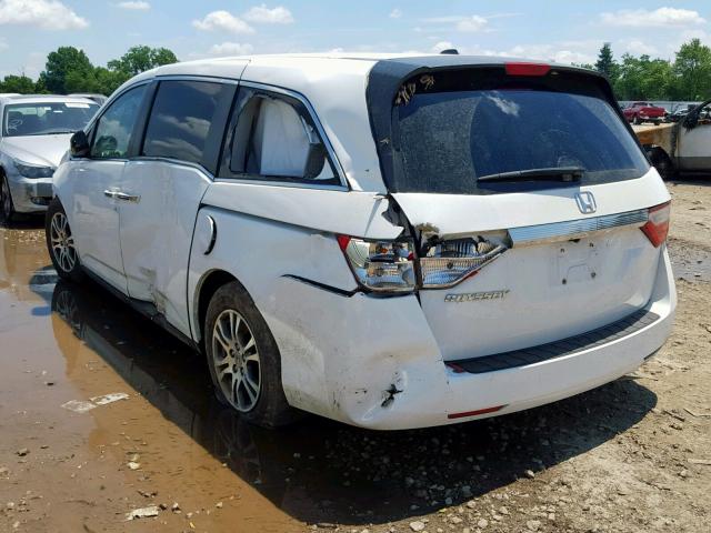 VIN JTJDARBZ9M2196218 2012 HONDA ODYSSEY EX no.3