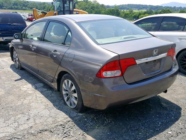 VIN 4T1BK1FK0DU529184 2010 HONDA CIVIC EX no.3