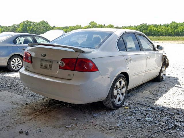 VIN 3TYCZ5AN5NT077501 2008 KIA OPTIMA LX no.4