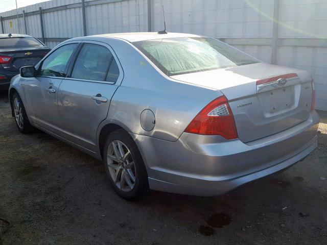 VIN 5XXGT4L31KG343906 2012 FORD FUSION SEL no.3