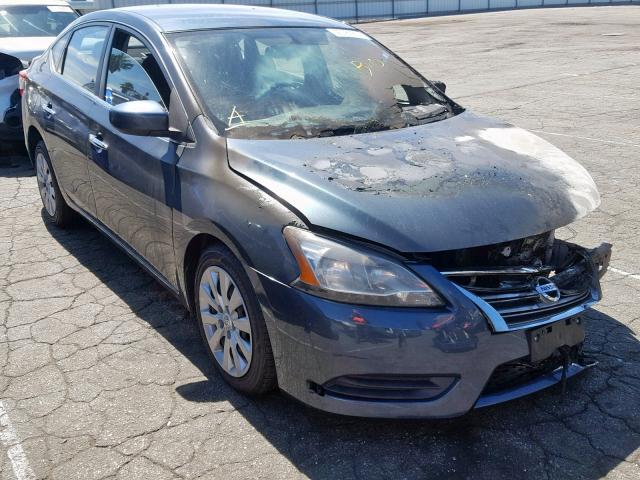 VIN 3GNAXVEV3JS587135 2014 NISSAN SENTRA S no.1