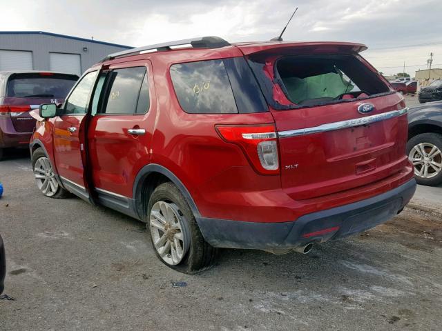 VIN KMHD84LF9HU339647 2012 FORD EXPLORER X no.3