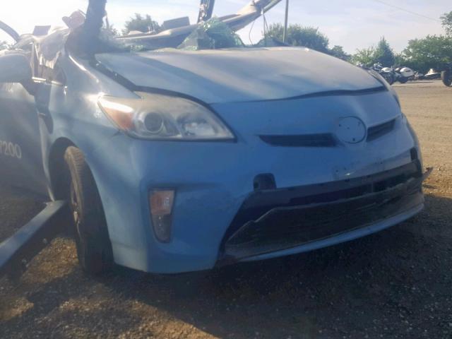 VIN 1FM5K8D88EGC59005 2015 TOYOTA PRIUS no.9