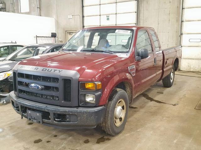 VIN 3MZBN1V33JM229738 2008 FORD F250 SUPER no.2