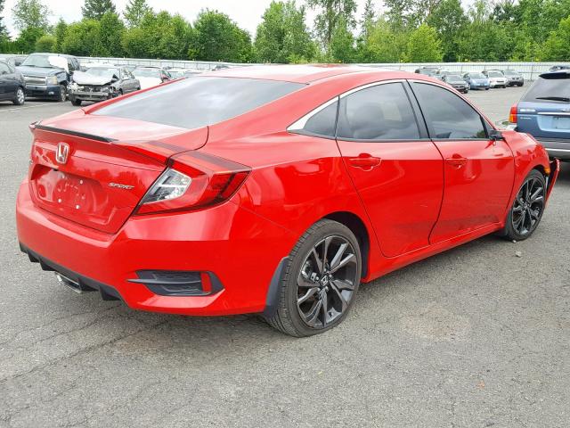 VIN 3LN6L5A98HR633784 2019 HONDA CIVIC SPOR no.4