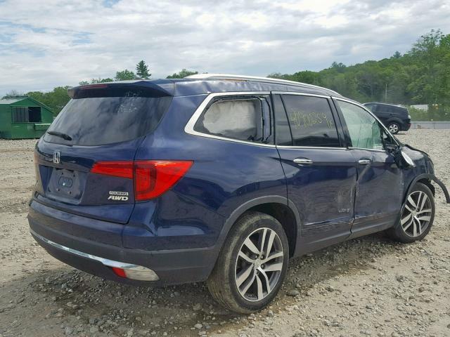 VIN 2GKALSEK8E6285891 2016 HONDA PILOT TOUR no.4