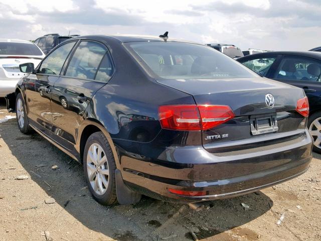 VIN 1G6AA5RA3E0101411 2015 VOLKSWAGEN JETTA SE no.3