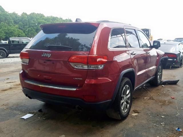 VIN 1N4AL3AP6DC268229 2014 JEEP GRAND CHEROKEE no.4