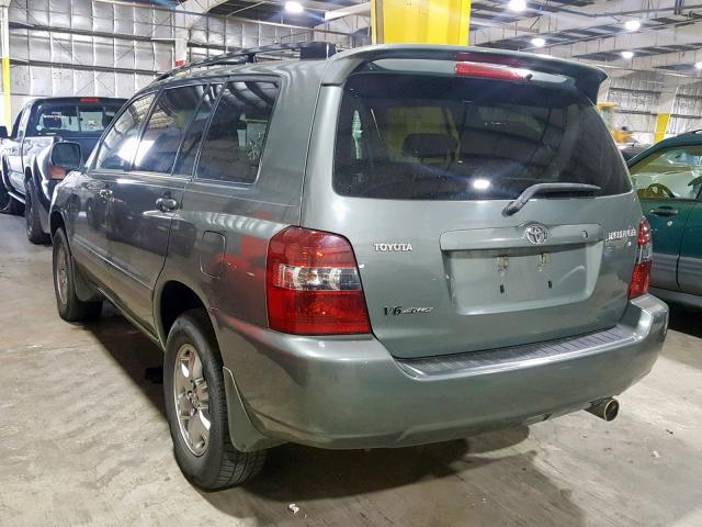 VIN 7SAYGAEE0RF104028 2007 TOYOTA HIGHLANDER no.3