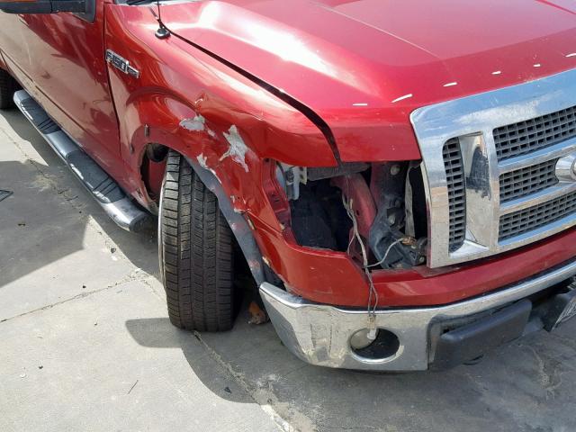 VIN W1K5J4GB0PN324697 2009 FORD F150 SUPER no.9