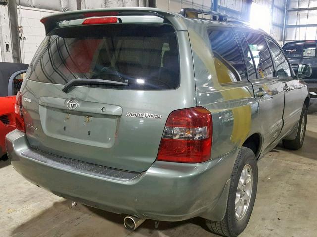 VIN 7SAYGAEE0RF104028 2007 TOYOTA HIGHLANDER no.4