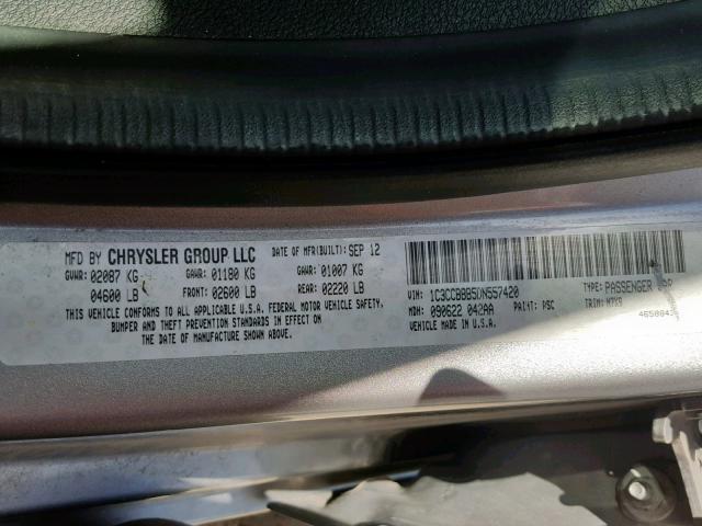 VIN 2HKRM4H5XFH666183 2015 Honda CR-V, EX no.10