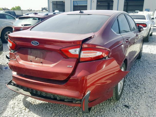 VIN 5XXGT4L3XKG326084 2014 FORD FUSION SE no.4