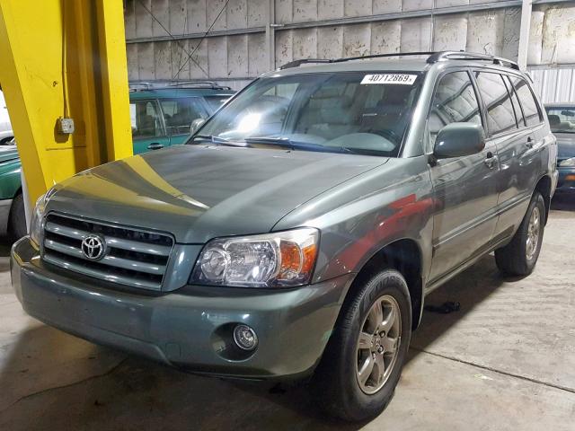 VIN 7SAYGAEE0RF104028 2007 TOYOTA HIGHLANDER no.2